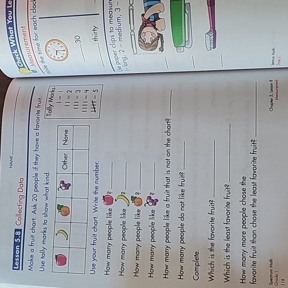 Book Spectrum Math 1 grade - Picture 14 of 16